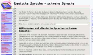Deutschesprache-schweresprache.de thumbnail