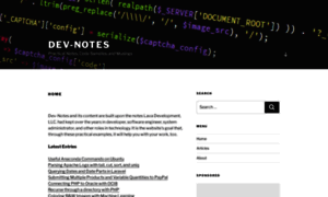 Dev-notes.com thumbnail