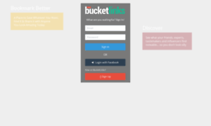 Dev.bucketlinks.com thumbnail