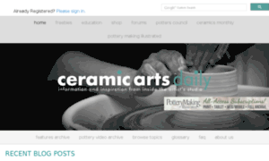 Dev.ceramicartsdaily.org thumbnail