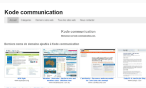 Dev.kode-communication.com thumbnail