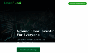 Dev.leadfund.com thumbnail