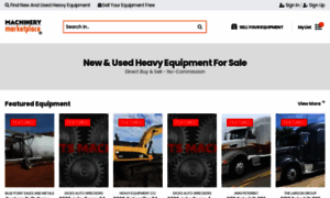 Dev.machinerymarketplace.net thumbnail