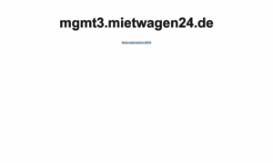 Dev.mietwagen24.de thumbnail