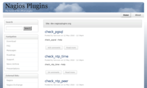 Dev.nagiosplugins.org thumbnail