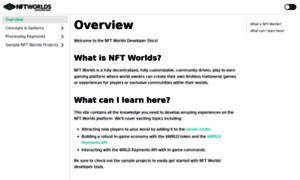 Dev.nftworlds.com thumbnail