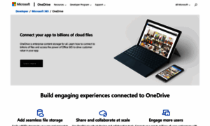 Dev.onedrive.com thumbnail