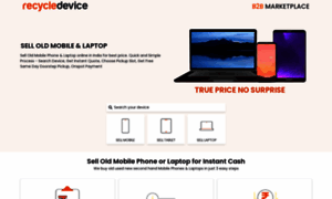 Dev.recycledevice.com thumbnail