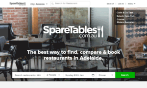 Dev.sparetables.com.au thumbnail