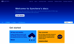 Dev.synctera.com thumbnail