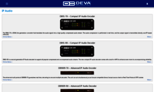 Deva-ip-audio.com thumbnail