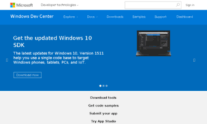 Devcenter.windowsphone.com thumbnail