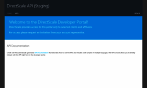 Developer-stage.directscale.com thumbnail