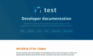 Developer.123test.com thumbnail