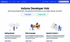 Developer.axioms.io thumbnail