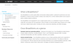 Developer.broadsoft.com thumbnail