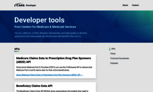 Developer.cms.gov thumbnail