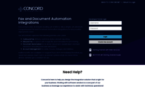Developer.concordfax.com thumbnail