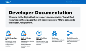 Developer.digitalchalk.com thumbnail