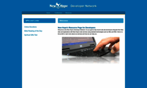 Developer.enewhope.org thumbnail