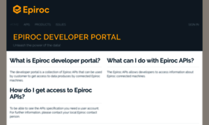 Developer.epiroc.com thumbnail