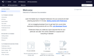 Developer.flutterwave.com thumbnail