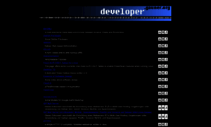 Developer.gauner.org thumbnail