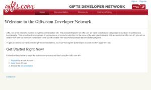 Developer.gifts.com thumbnail