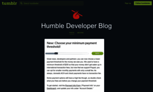 Developer.humblebundle.com thumbnail