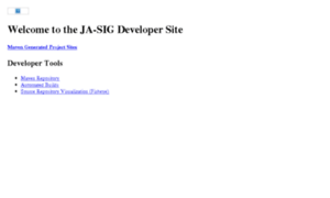 Developer.ja-sig.org thumbnail