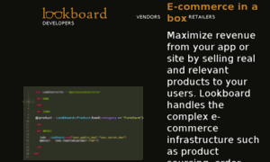 Developer.lookboard.com thumbnail