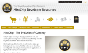 Developer.mintchipchallenge.com thumbnail