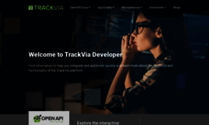 Developer.trackvia.com thumbnail