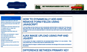 Developerblog.in thumbnail