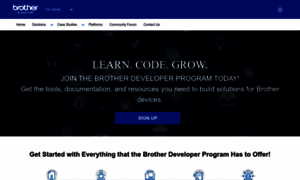 Developerprogram.brother-usa.com thumbnail