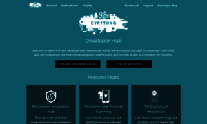 Developers.evrythng.com thumbnail