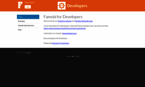Developers.famobi.com thumbnail