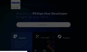 Developers.meethue.com thumbnail