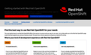 Developers.openshift.com thumbnail