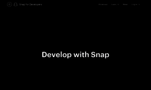 Developers.snap.com thumbnail