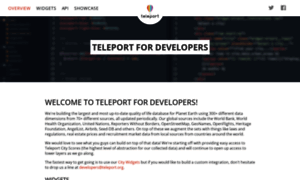 Developers.teleport.org thumbnail