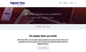 Developers.viber.com thumbnail