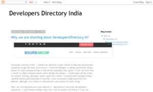 Developersdirectory.in thumbnail