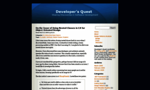 Developersquest.wordpress.com thumbnail