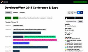 Developerweek2014conferenceexpo.sched.org thumbnail