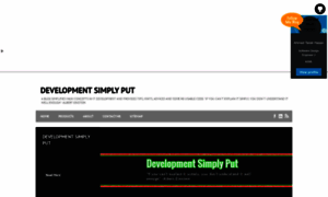 Developmentsimplyput.blogspot.com thumbnail