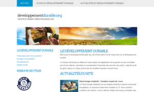 Developpement-durable.fr thumbnail