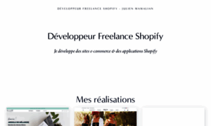 Developpeur-shopify.co thumbnail