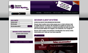 Devenirclientmystere.com thumbnail