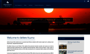 Devere-acuma.co.za thumbnail